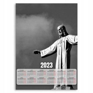 Kalendarz Ścienny 2023 Roczny 50x70 Wzory Religia