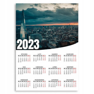 Kalendarz Ścienny 2023 Roczny 50x70 Wzory Spain