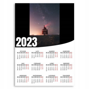 Kalendarz Ścienny 2023 Rok 50x70cm Latarnia Wzory