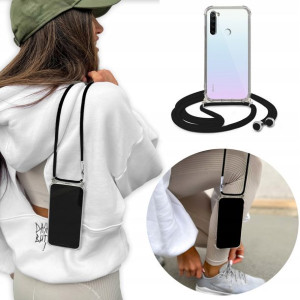 Etui Crossbody do XIAOMI REDMI NOTE 8T Case Czarny