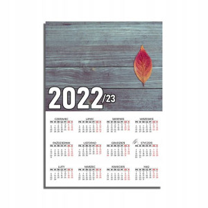 KALENDARZ Ścienny Plakat 32x44 MiX WZORÓW 2022/76