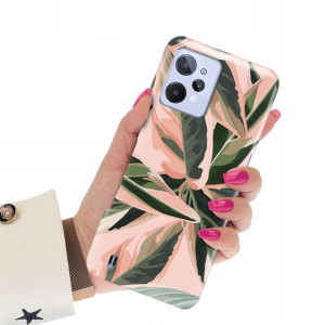 Etui Crystal Grube 2mm do REALME C31 Wiosna Wzory