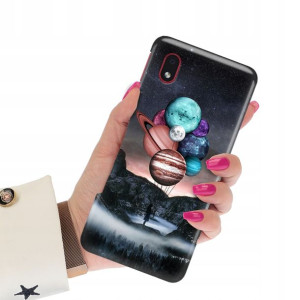 Etui Crystal Grube 2mm do SAMSUNG A01 CORE Wzory