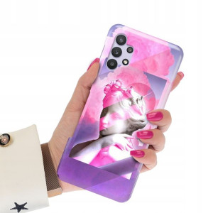 Etui Crystal Grube 2mm do SAMSUNG M32 5G Art Wzory