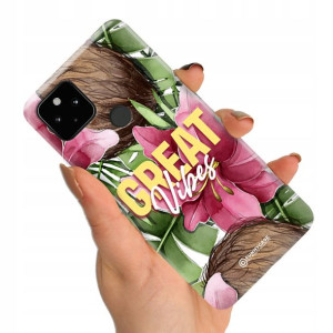 Etui do GOOGLE PIXEL 4A 5G Case Owocowe Love Wzory