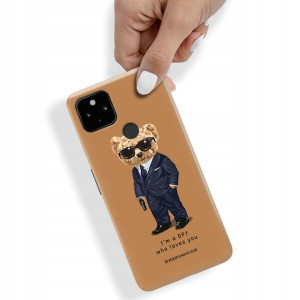 Etui do GOOGLE PIXEL 4A 5G Case TEDDY Misie Wzory