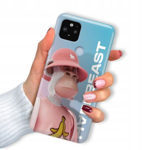 Etui do GOOGLE PIXEL 5XL Case Miś Bearbrick Wzory