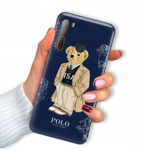 Etui do HTC DESIRE D20 PRO Top Miś Bearbrick Wzory