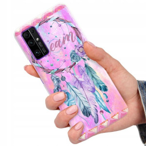 Etui do HUAWEI HONOR 30 Case BOHO Leaves Top Wzory