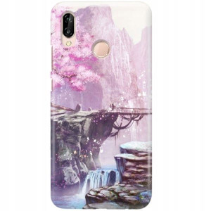 ETUI + SZKŁO Do HUAWEI P20 LITE Obudowa TOP Wzory