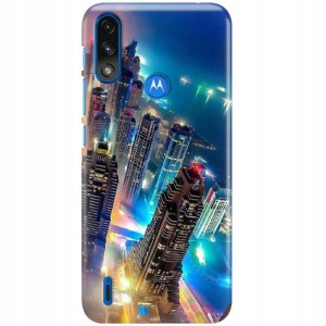 ETUI + SZKŁO Do MOTOROLA E7 POWER Case Modne Wzory