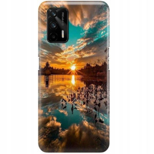 ETUI + SZKŁO Do REALME GT 5G Obudowa Case Wzory