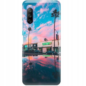 ETUI + SZKŁO Do SONY XPERIA 10 III Case Top Wzory