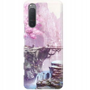ETUI + SZKŁO Do SONY XPERIA 5 II Obudowa TOP Wzory