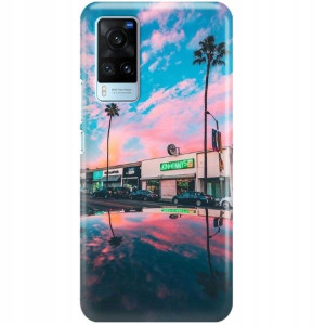 ETUI + SZKŁO Do VIVO X60 Obudowa Case Modne Wzory