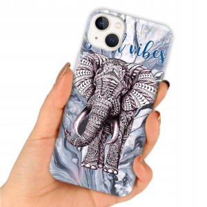 Etui do IPHONE 14 PLUS Case Aesthetic BOHO Wzory