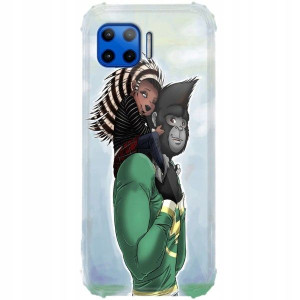 Etui Anti-shock Do Motorola One 5g Case Sing Wzory