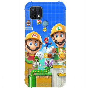 Etui Anti-Shock do OPPO A15S Obudowa Anime Wzory