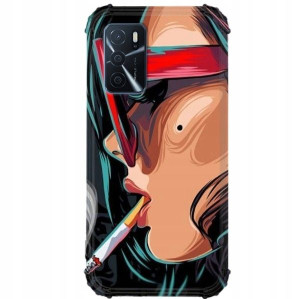 Etui Anti-Shock do OPPO A16s Obudowa Męskie Wzory