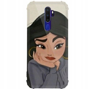 Etui Anti-Shock do OPPO A5 2020 Księżniczki Wzory