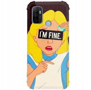 Etui Anti-Shock do OPPO A53 Hard Księżniczki Wzory
