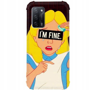 Etui Anti-Shock do OPPO A55 5G Księżniczki Wzory