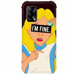 Etui Anti-Shock do OPPO A74 4G Księżniczki Wzory