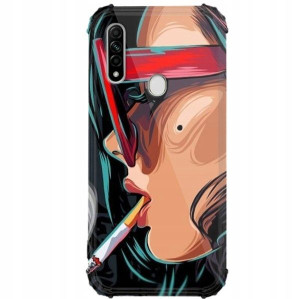 Etui Anti-Shock do OPPO A8 Obudowa Męskie Wzory