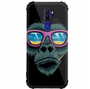 Etui Anti-Shock do OPPO A9 2020 Case Męskie Wzory