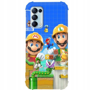 Etui Anti-Shock do OPPO RENO 5 4G Anime Wzory