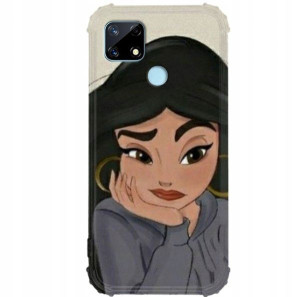 Etui Anti-Shock do REALME C12 Księżniczki Wzory