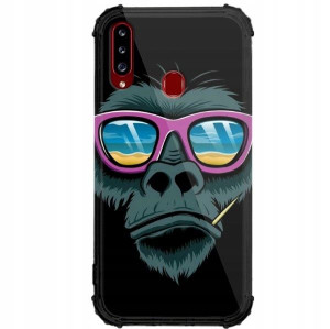 Etui Anti-Shock do SAMSUNG A20S Case Męskie Wzory