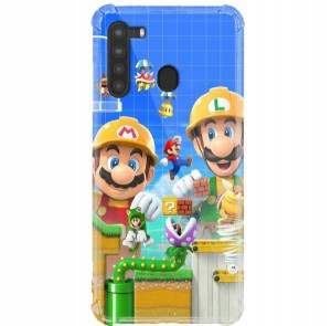 Etui Anti-Shock do SAMSUNG A21 Case Anime Wzory