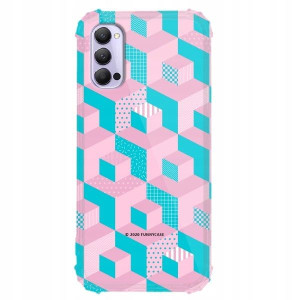Etui ANTI-SHOCK do OPPO RENO 4 Obudowa Modne Wzory