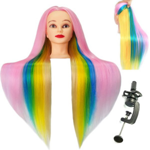 GŁÓWKA głowa treningowa fryzjerska STATYW 70 cm