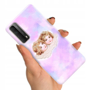 Etui do HUAWEI P SMART 2021 Angel Aniołki Wzory