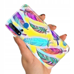 Etui do HUAWEI P20 LITE 2019 Top BOHO Leaves Wzory