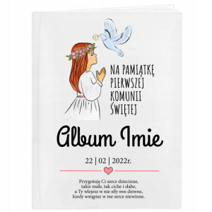 KOMUNIJNY ALBUM na Zdjęcia I Komunia - Twój Nadruk