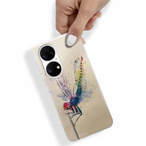 Etui do HUAWEI P50 Case TOP Motyle Butterfly Wzory