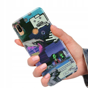 Etui do HUAWEI Y6 PRIME 2019 Case Art Sztuka Wzory