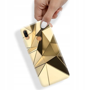 Etui do HUAWEI Y6 PRIME 2019 Case Rose Gold Wzory