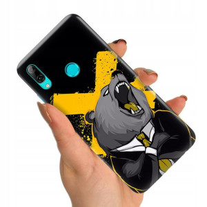 Etui do HUAWEI Y7 2019 Anime Trasher Męskie Wzory