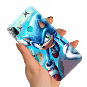 Etui do HUAWEI Y7 2019 Case SONIC Błyskawica Wzory