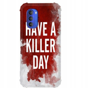 Etui ANTISHOCK do MOTOROLA G51 5G Seriale Wzory