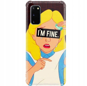 Etui AntiShock do SAMSUNG S20 5G Księżniczki Wzory