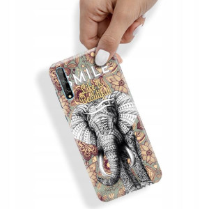Etui do HUAWEI Y8P Case Obudowa BOHO TOP 100 Wzory