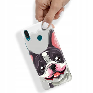 Etui do HUAWEI Y9 2019 Case Pieski Kotki Top Wzory