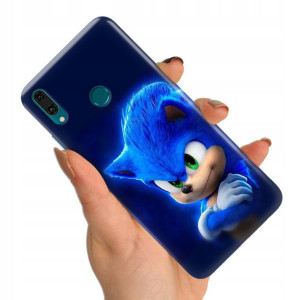 Etui do HUAWEI Y9 2019 Case SONIC Błyskawica Wzory