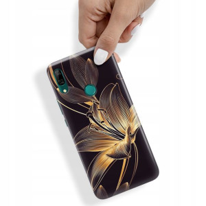 Etui do HUAWEI Y9 PRIME 2019 Case Rose Gold Wzory