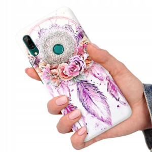 Etui do HUAWEI Y9 PRIME 2019 Top BOHO Leaves Wzory